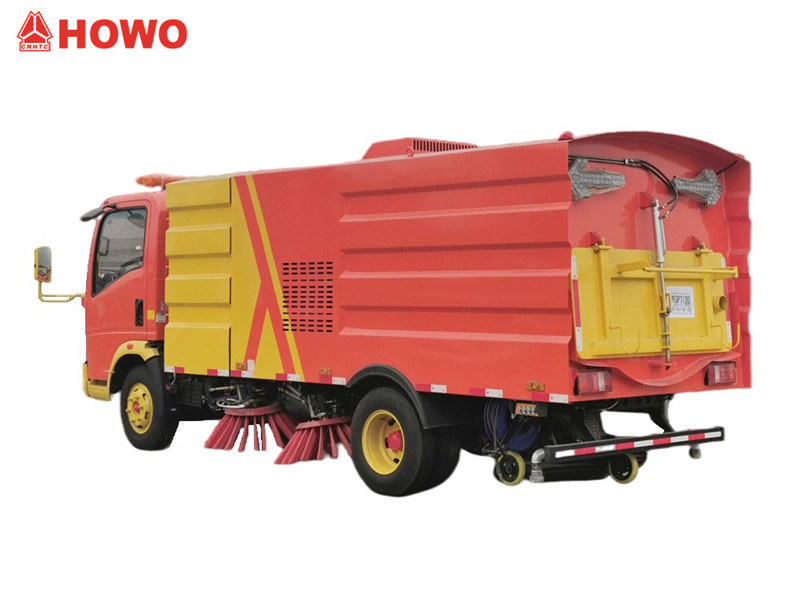 HOWO 5cbm road cleaning truck