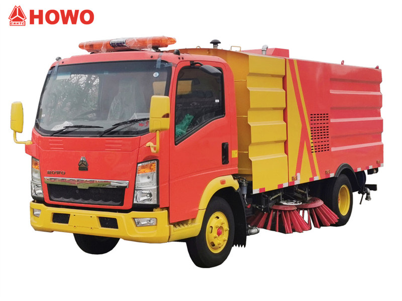 Broom street sweeper howo