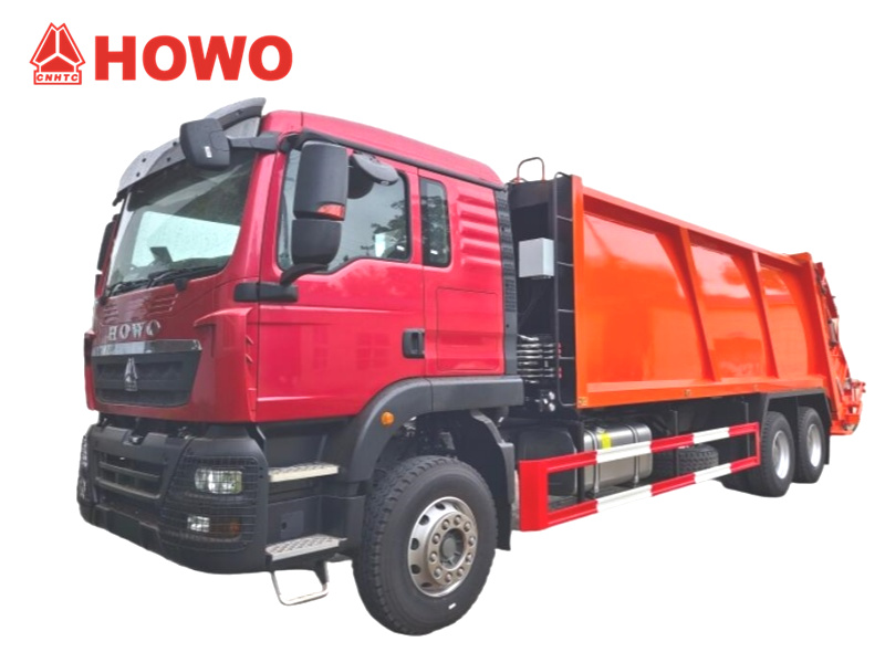 25cbm HOWO TX Garbage Truck Compactor