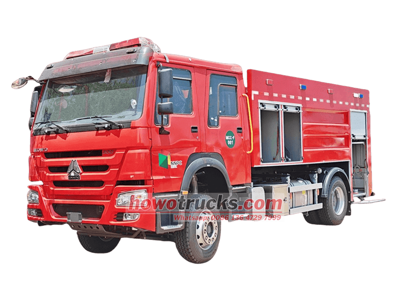 Truk Pemadam Kebakaran Air Howo