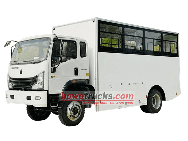 Truk Tangki Howo 4x4