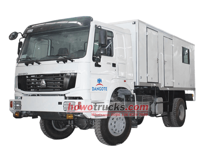 Truk Servis Howo 4x4