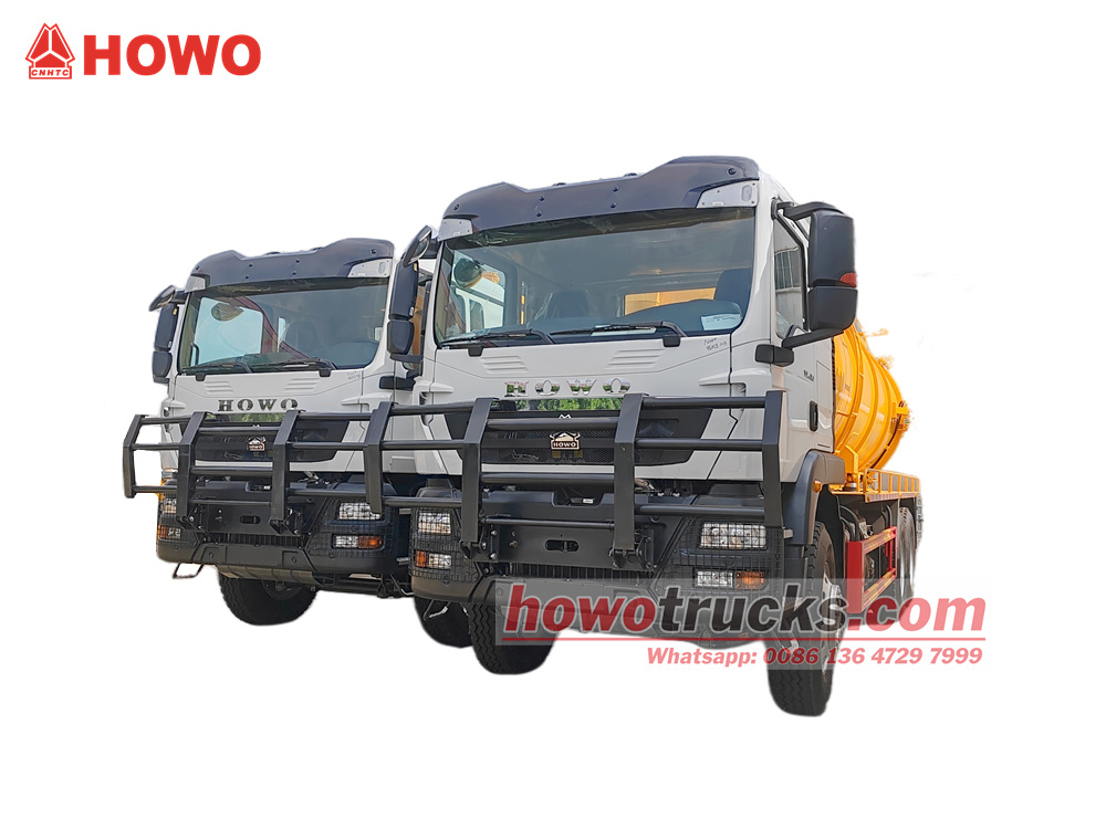 HOWO TX430 20000 liters sewage suction truck