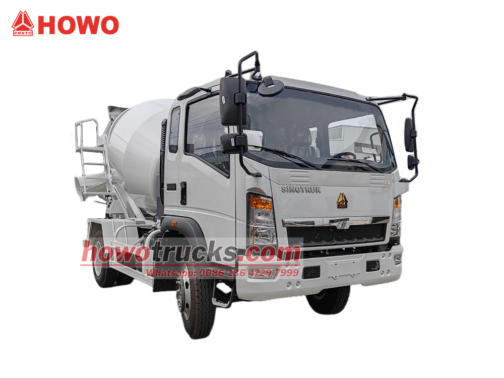  HOWO 5 cbm transit mixer drum truck