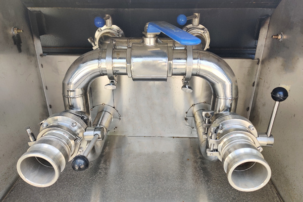 SS316 material pump in and pump out valves