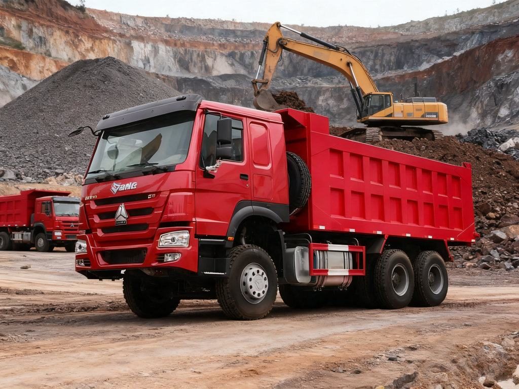 HOWO 7 heavy dump tipper trucks
