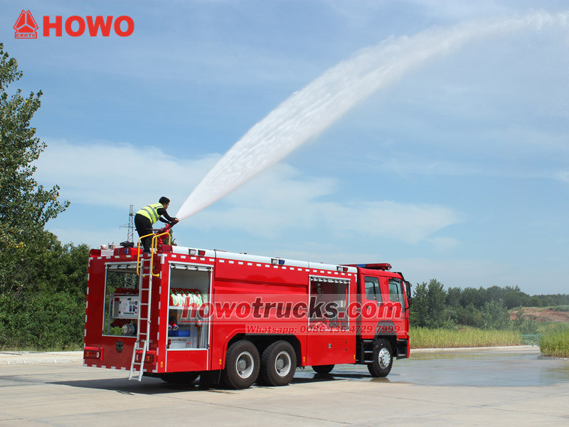 SINOTRUK HOWO fire trucks for export