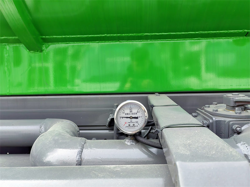 HOWO sewage suction truck with MORO pump