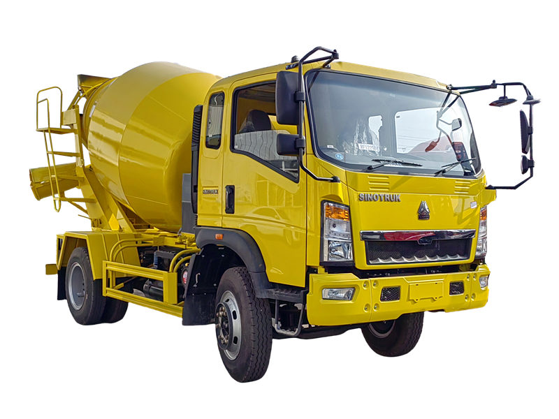Howo light mixer tank truck