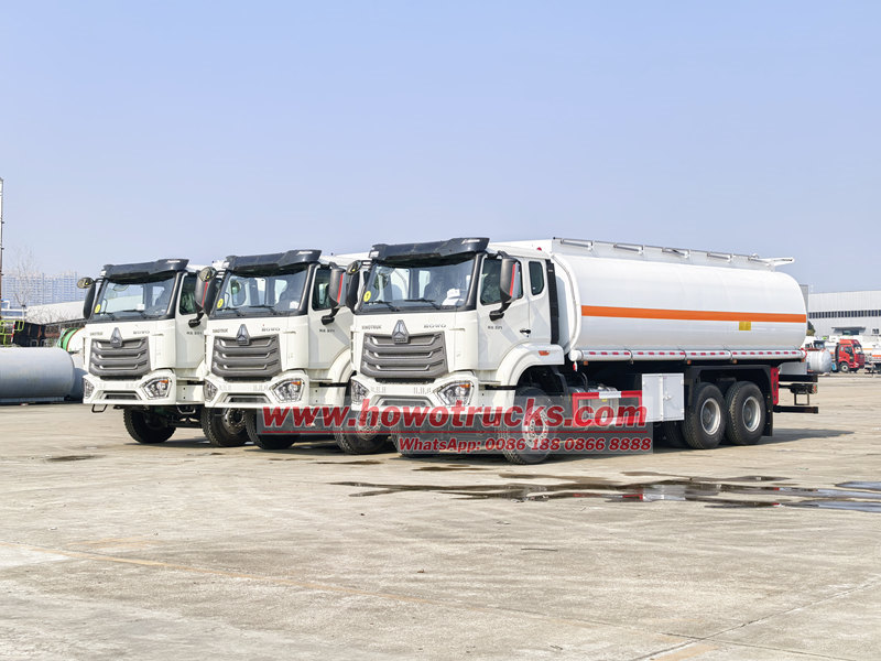 HOWO NX fuel bowser trucks for export