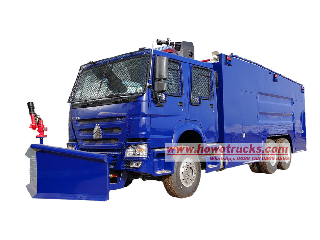 Howo antriot rescue truck