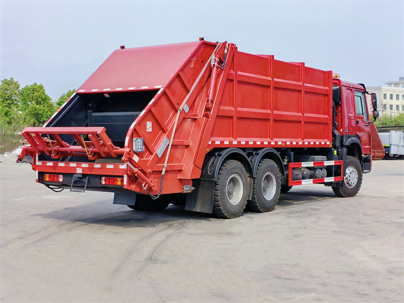 Howo garbage compactor truck