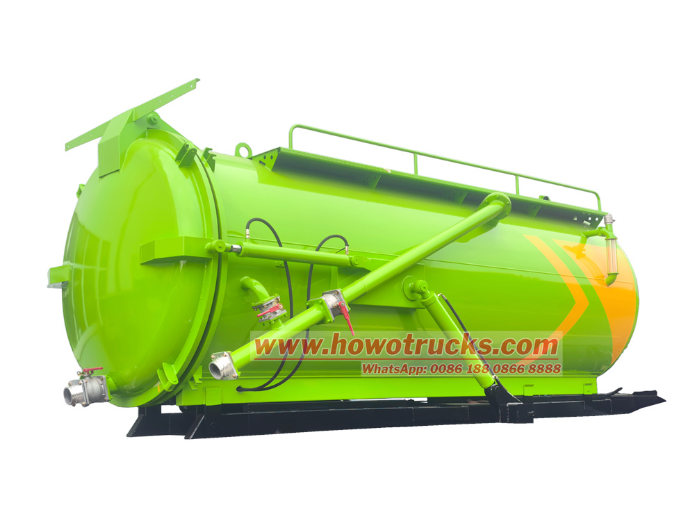 howo 15cbm sewahe suction truck