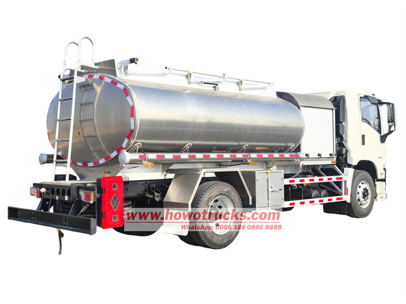 Howo 10000L refueling pumper truck
