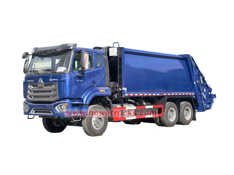 HOWO NX 20 cubic garbage compactor