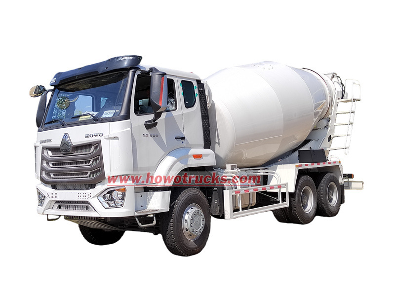 Structure and Working Principle of HOWO NX Concrete Mixer Truck