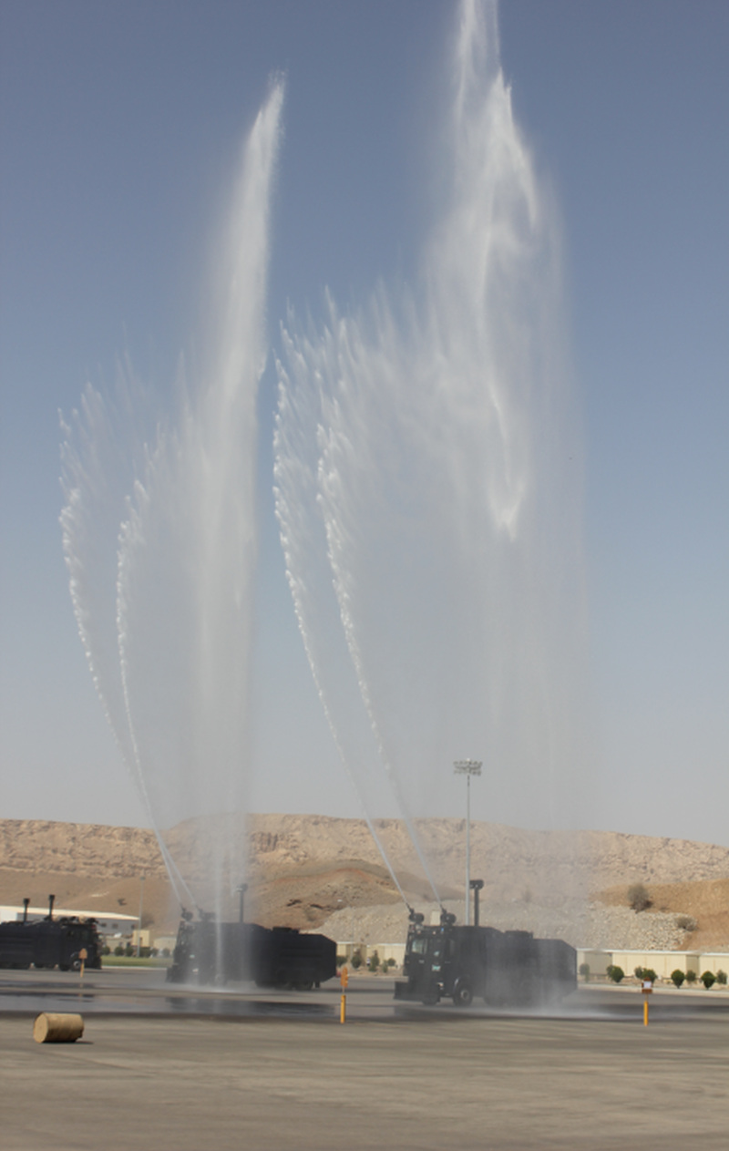 HOWO ARMORED water jetting vehicle