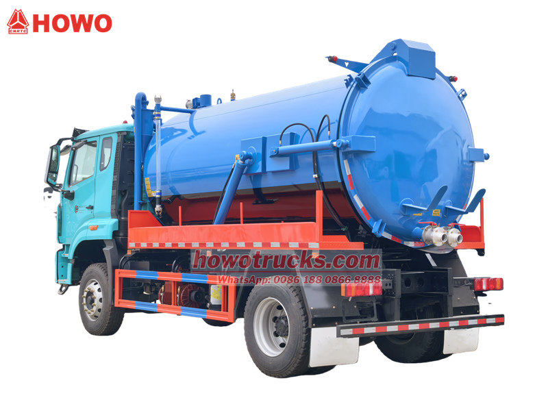 HOWO M7 10000L sewage tank truck