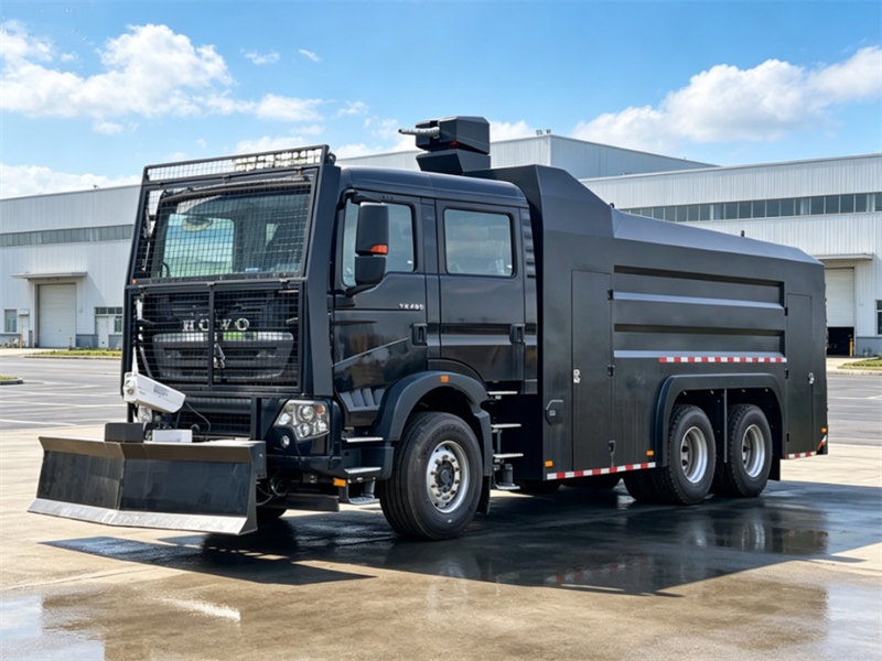 HOWO Fire Water Cannon Riot Truck HOWO Fire Water Cannon Riot Truck