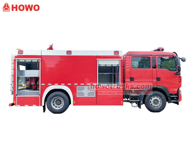 HOWO fire foam tank truck HOWO fire foam tank truck